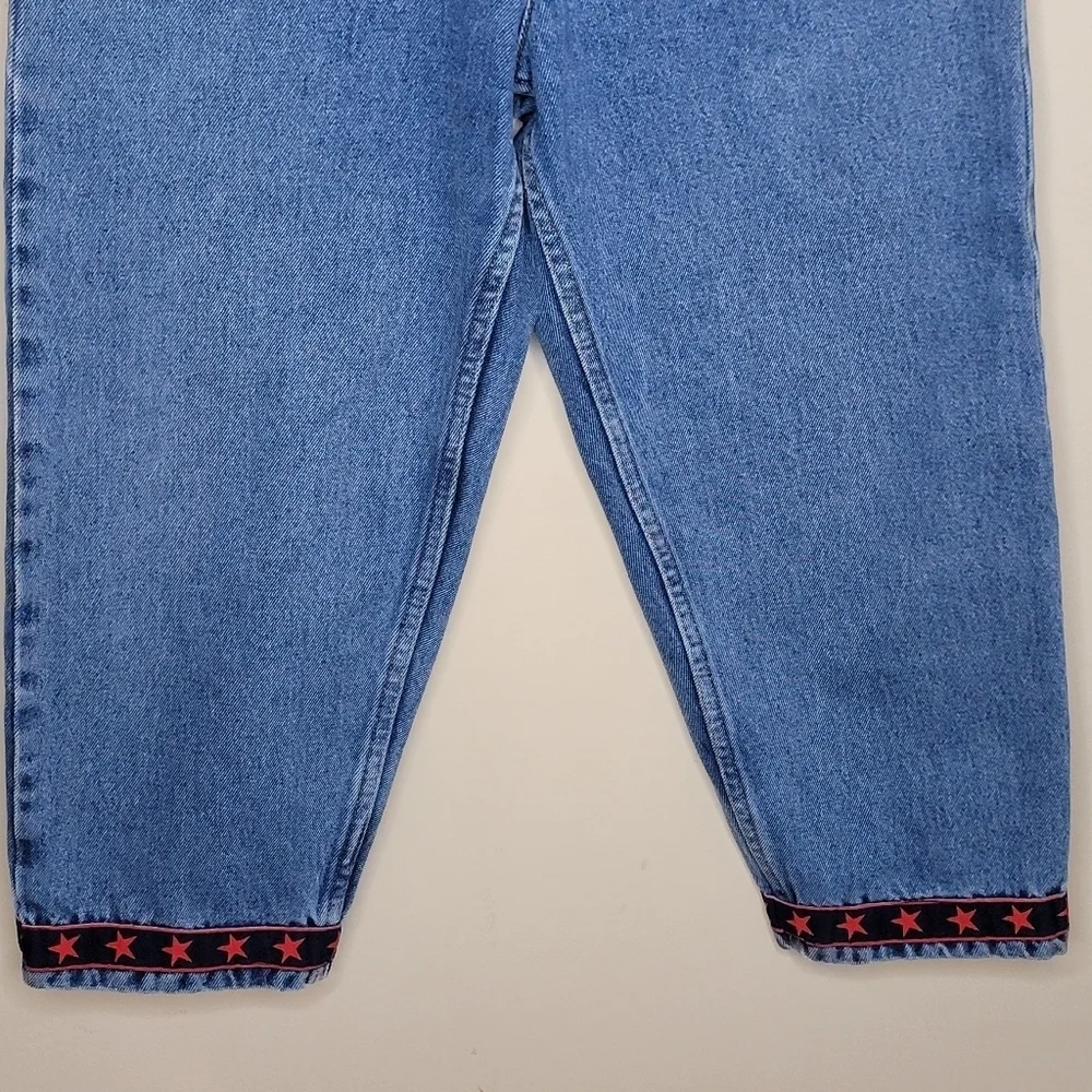 90s Vintage Casual Corner Annex Petite Cropped Capri Pedal Pusher Jeans Size 8P